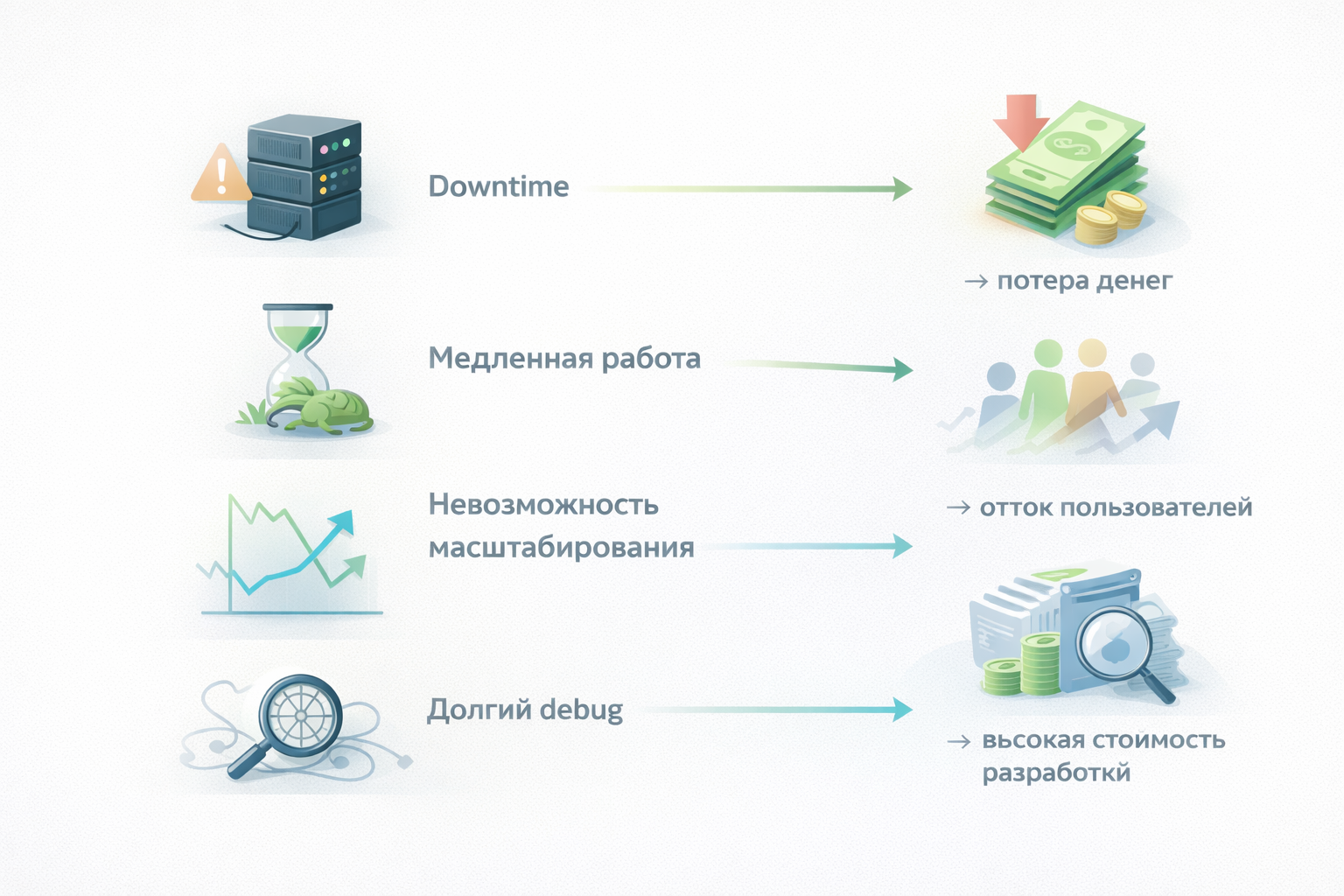 Архитектура UserService в production